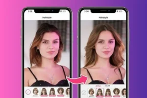 App para probar cortes de cabello