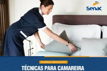 curso de camareira gratuito online no Senac