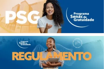 Edital do Programa Senac de Gratuidade